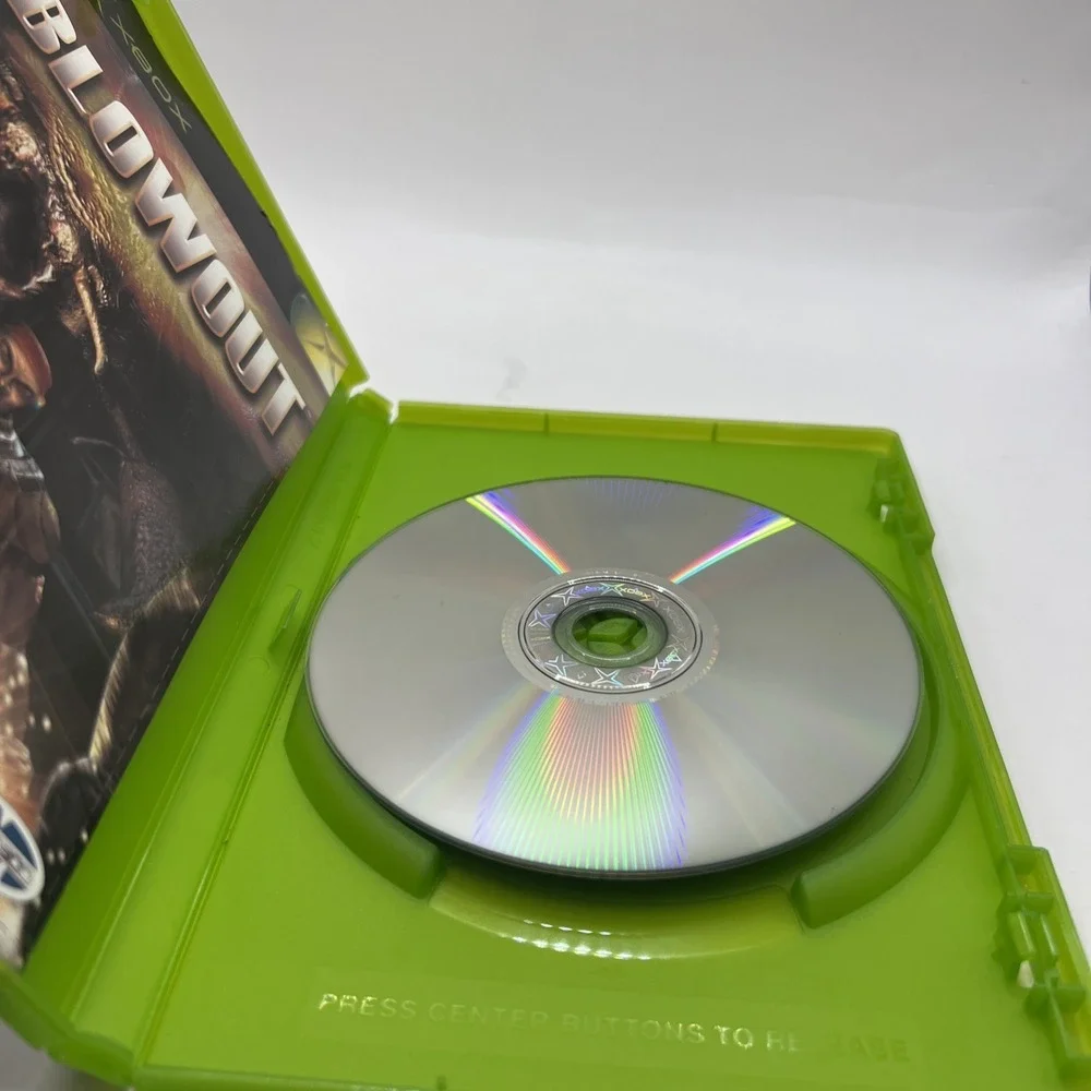 BlowOut (Microsoft Xbox, 2003) CIB With Manual
